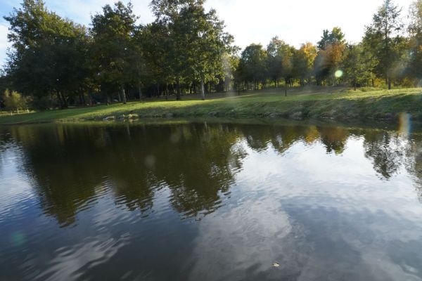 Étang de pêche du parc du hameau des gîtes